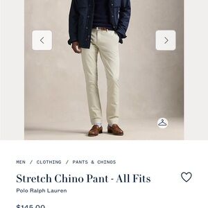 Polo by Ralph Lauren Men's Stretch Chino Pants - Basic Sand